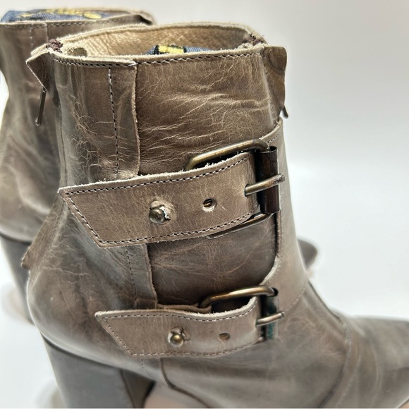 FREEBIRD BY STEVEN JOEY Stone Color Boots NIB SZ 8 - Picture 6 of 14